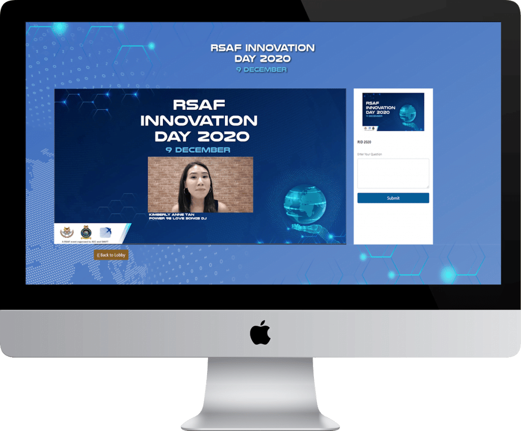 Rsaf webinar services singapore
