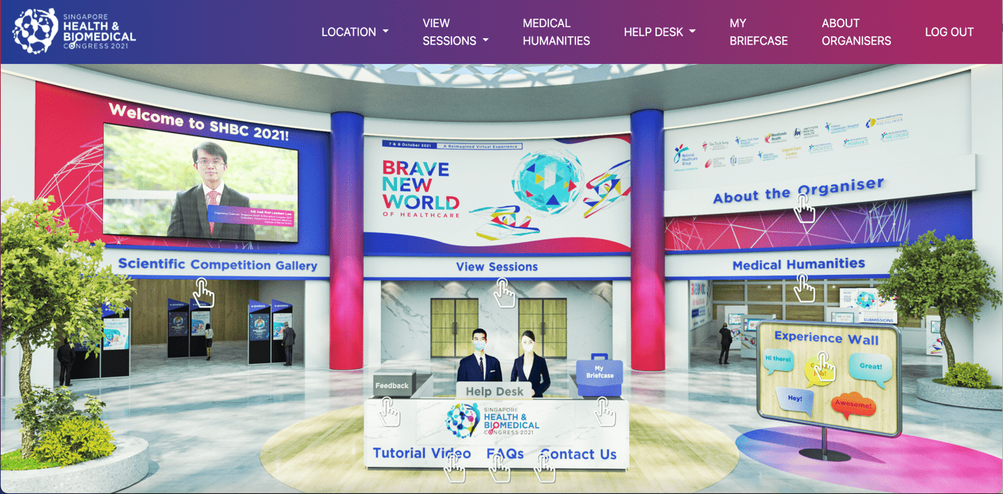 Singapore Health and Biomedical Congress Virtual Event