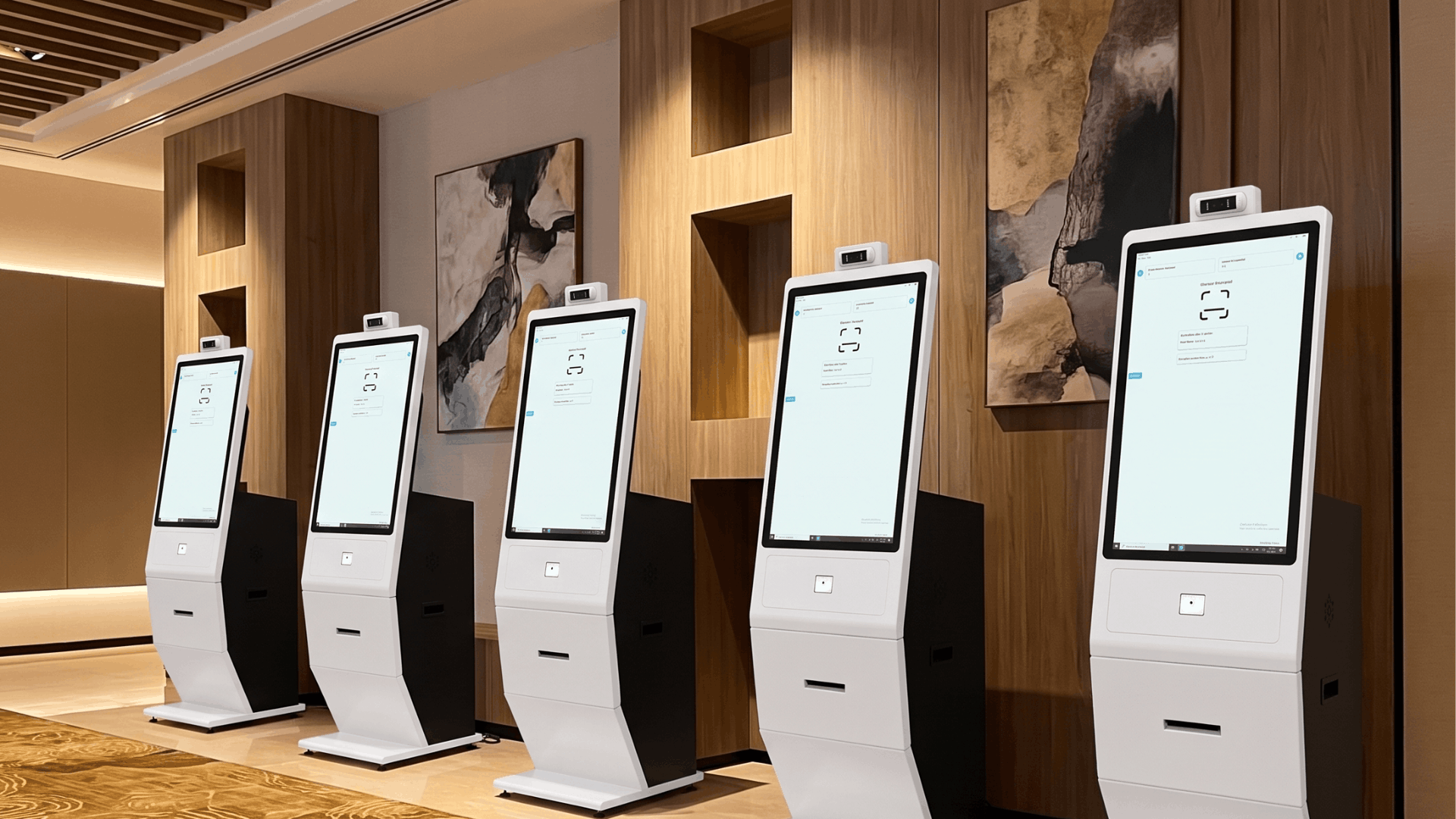 Klobbi Onyx standalone self-service kiosk