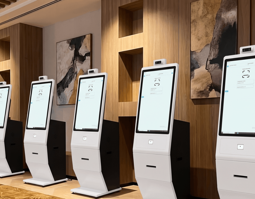 Klobbi Onyx 3 - Registration and Badge Printing Kiosk